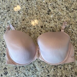 Women's Cream Bra torrid 42F plus size bra nude